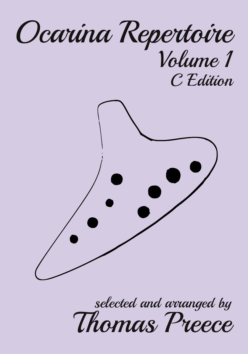 Book cover: Ocarina Repertoire Volume 1