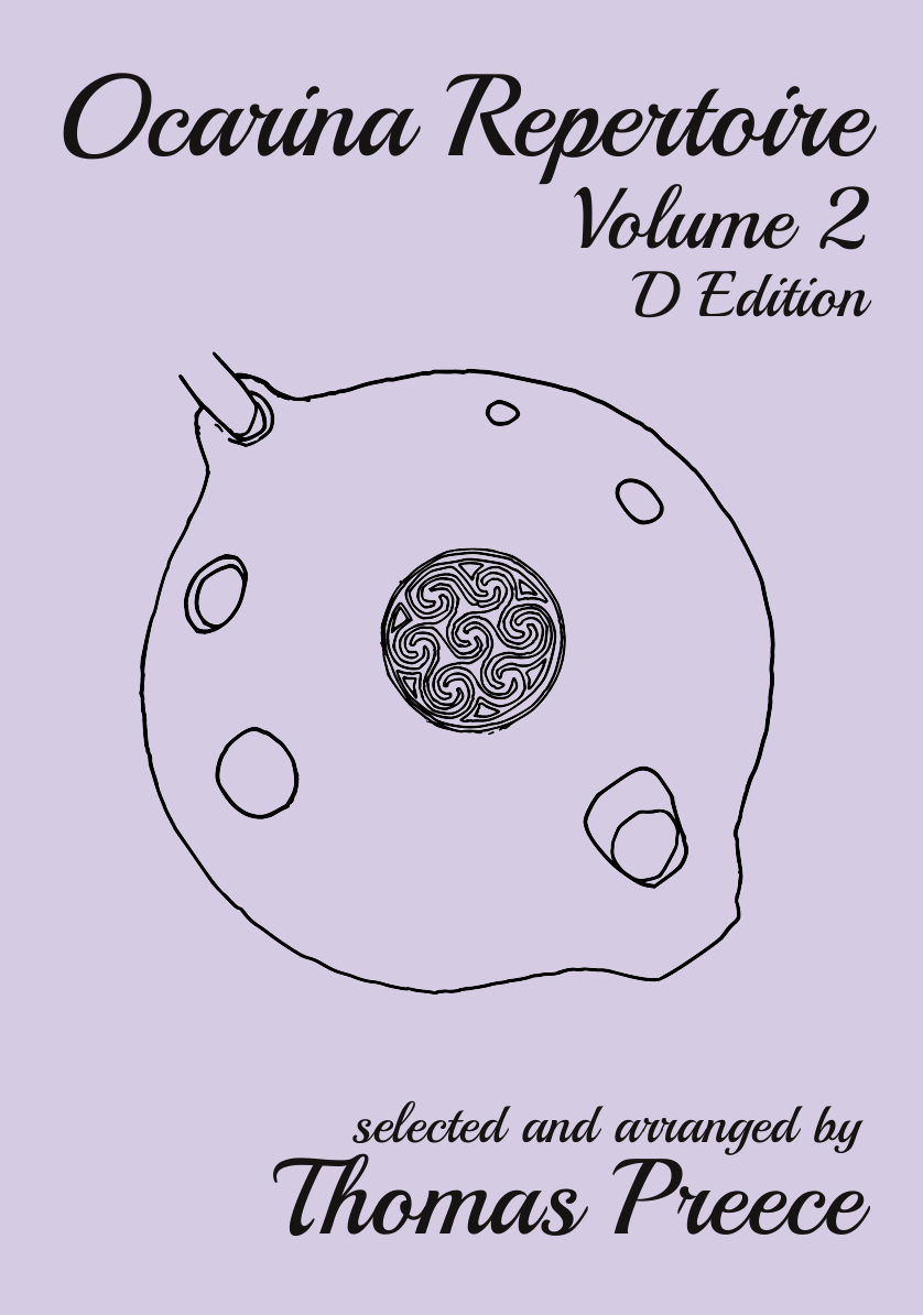 Book cover: Ocarina Repertoire Volume 2