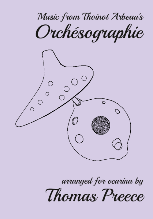 Book cover: Music from Thoinot Arbeau's Orchésographie