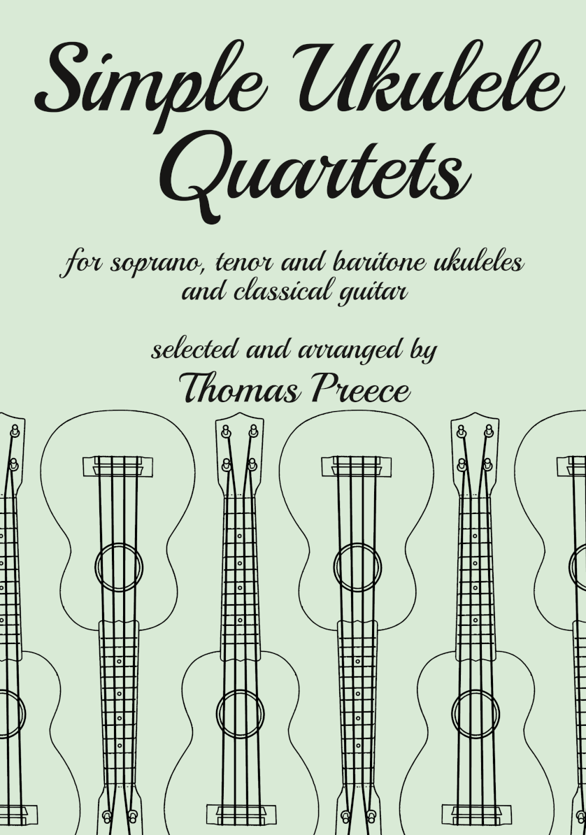 Book cover: Simple Ukulele Quartets